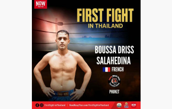 FIGHT in Thailand Krabi - Phuket    fighter Boussa driss Salahedine