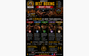 TEAM MUAY -THAI enfants 11 ans +Ados +Adultes