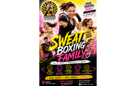 NOUVEAU ,sweat boxing familly !
